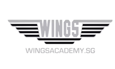 Logo Wings Academy - cliente MFSim