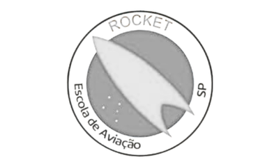 Logo Rocket Escola de Aviação - cliente MFSim